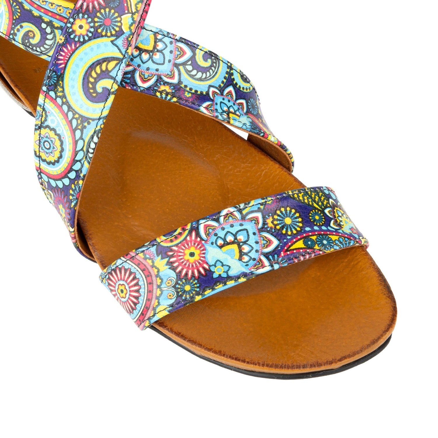 Isabella - Summer Signature Print Womens Sandals Embassy London 