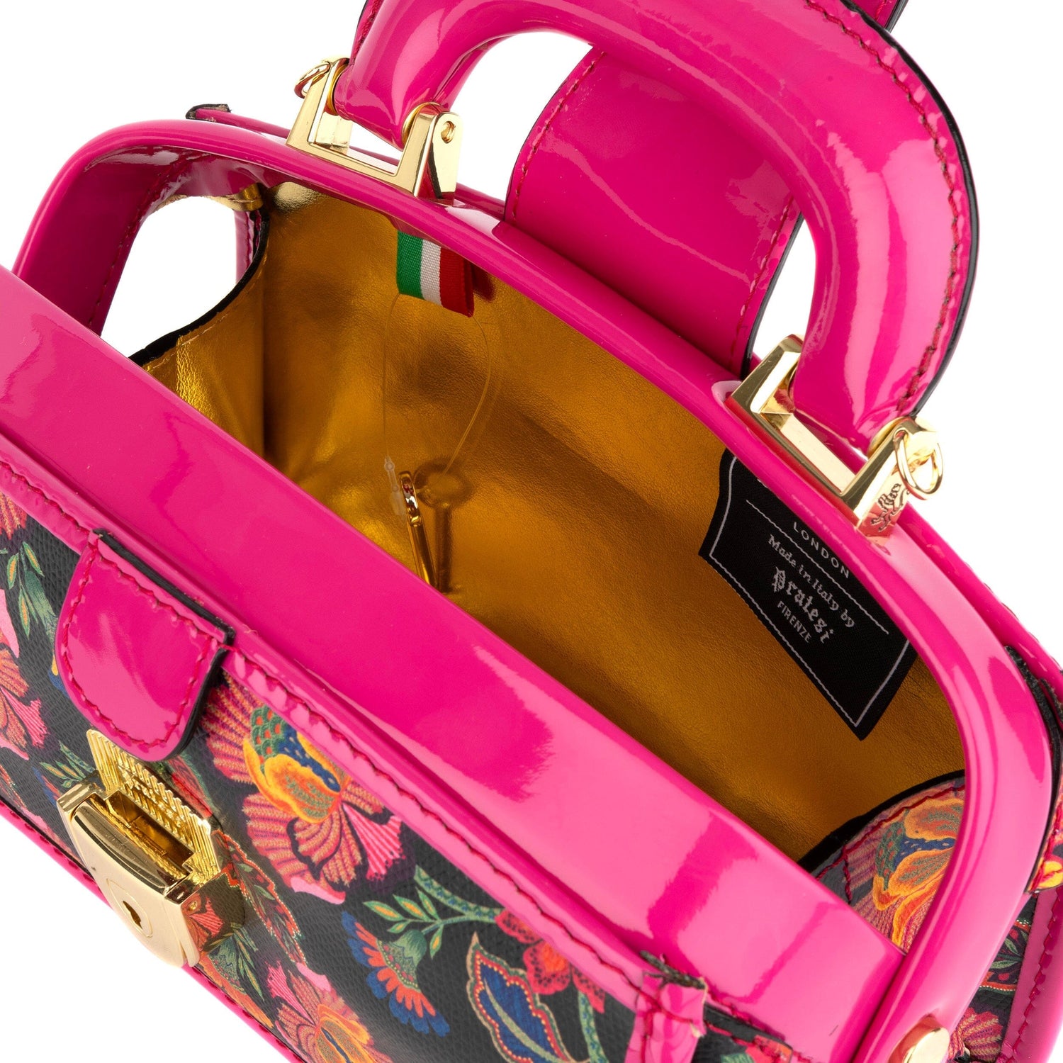 Gazelle Mini - Red Flowers Handbags Embassy London 