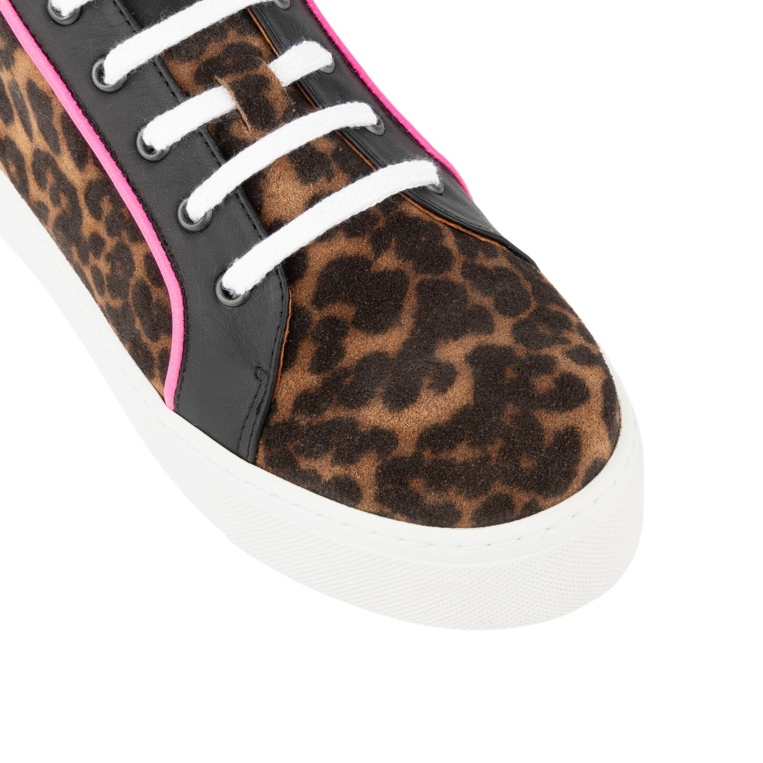 Camila - Leopard Womens Trainers Embassy London 