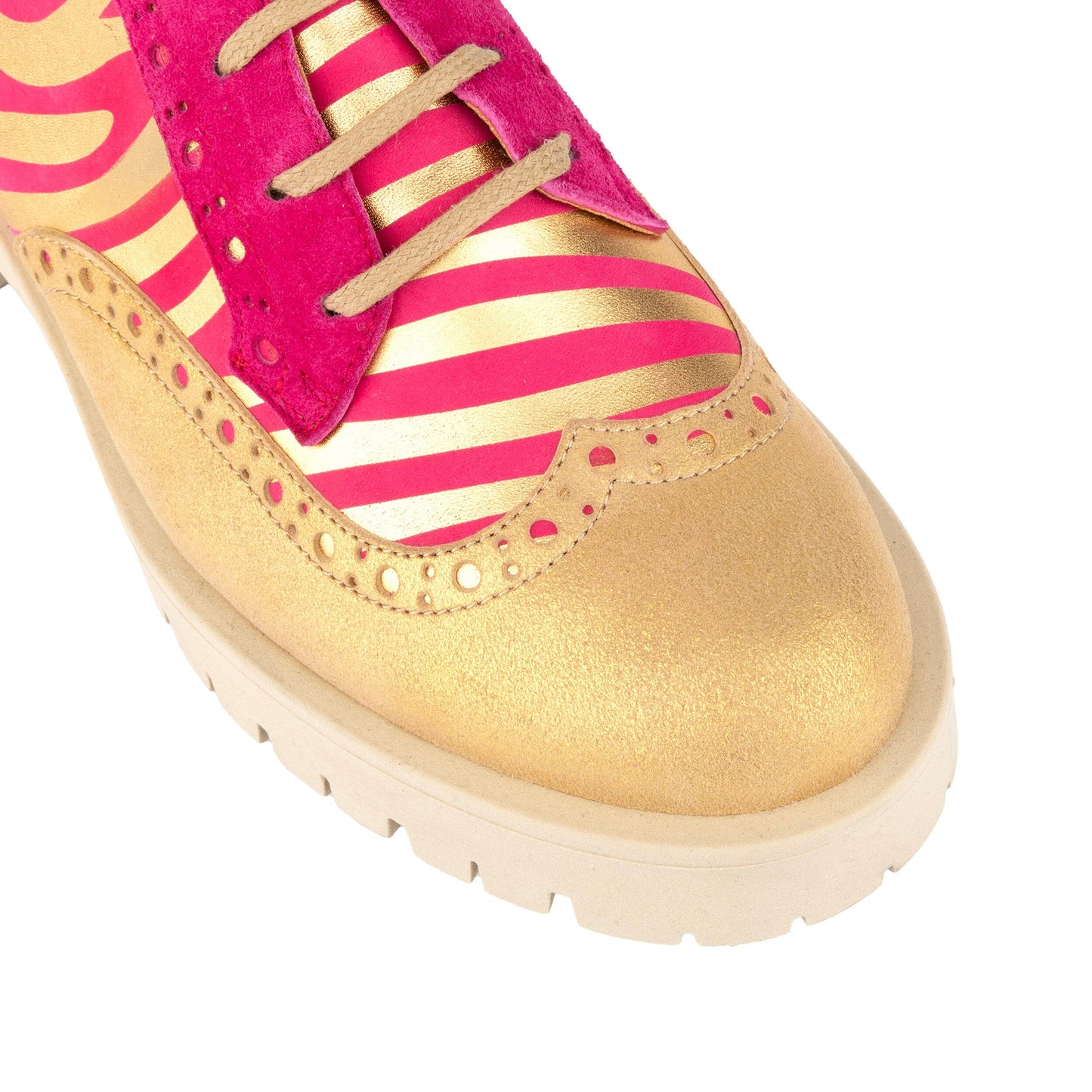 Artisan - Pink & Gold Womens Shoes Embassy London 