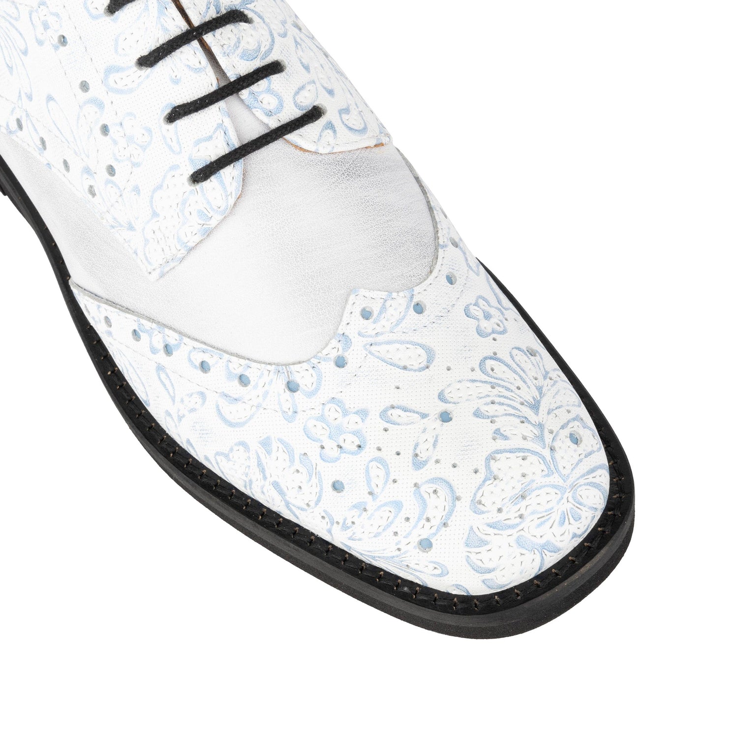Eton - White Flowers Womens Shoes Embassy London 