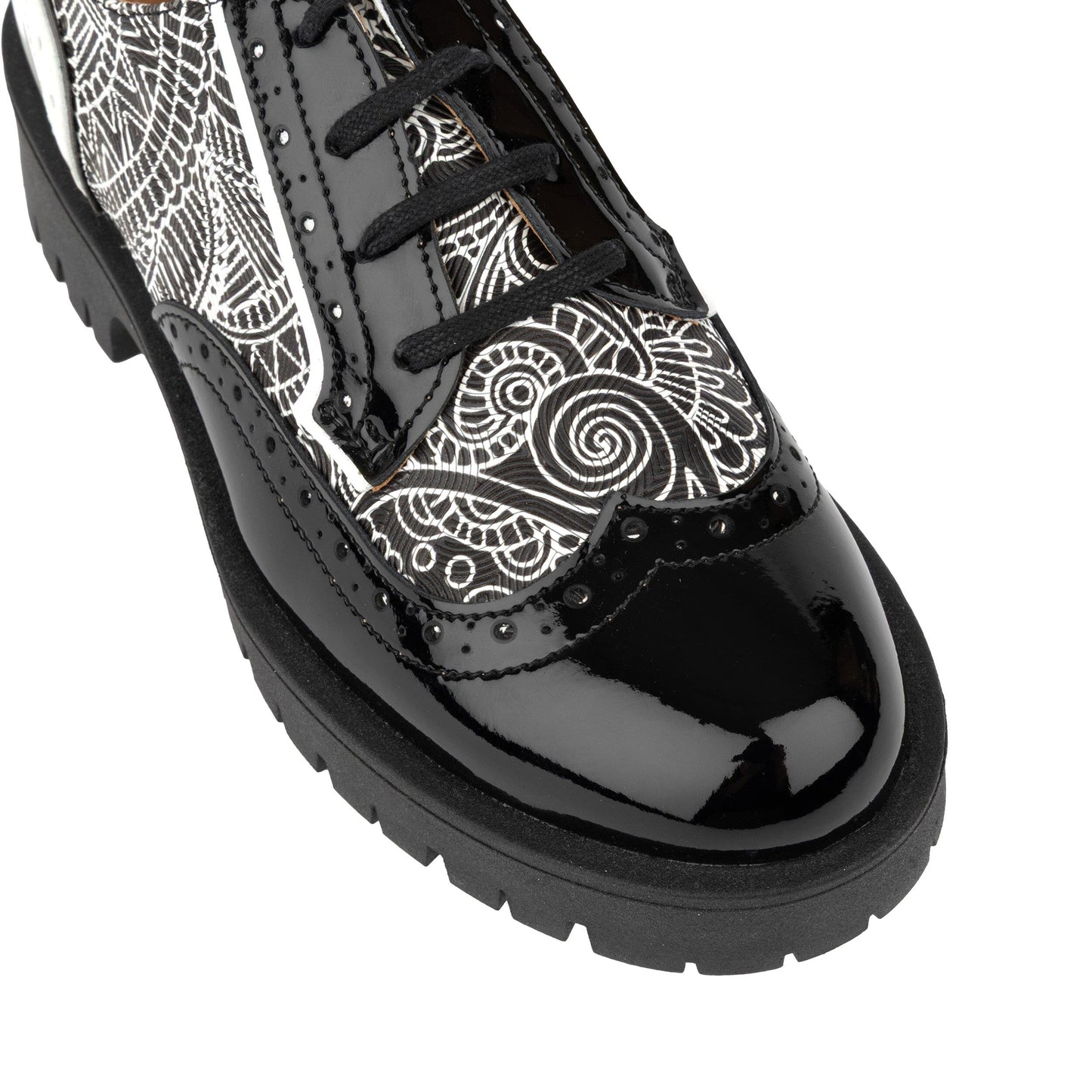 Artisan - Black & White & Graphic Print Womens Shoes Embassy London 