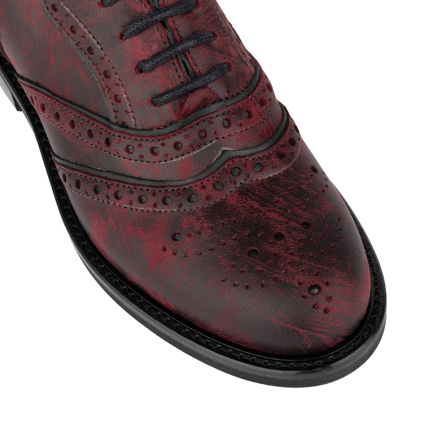Brick Lane - Burgundy Womens Shoes Embassy London 
