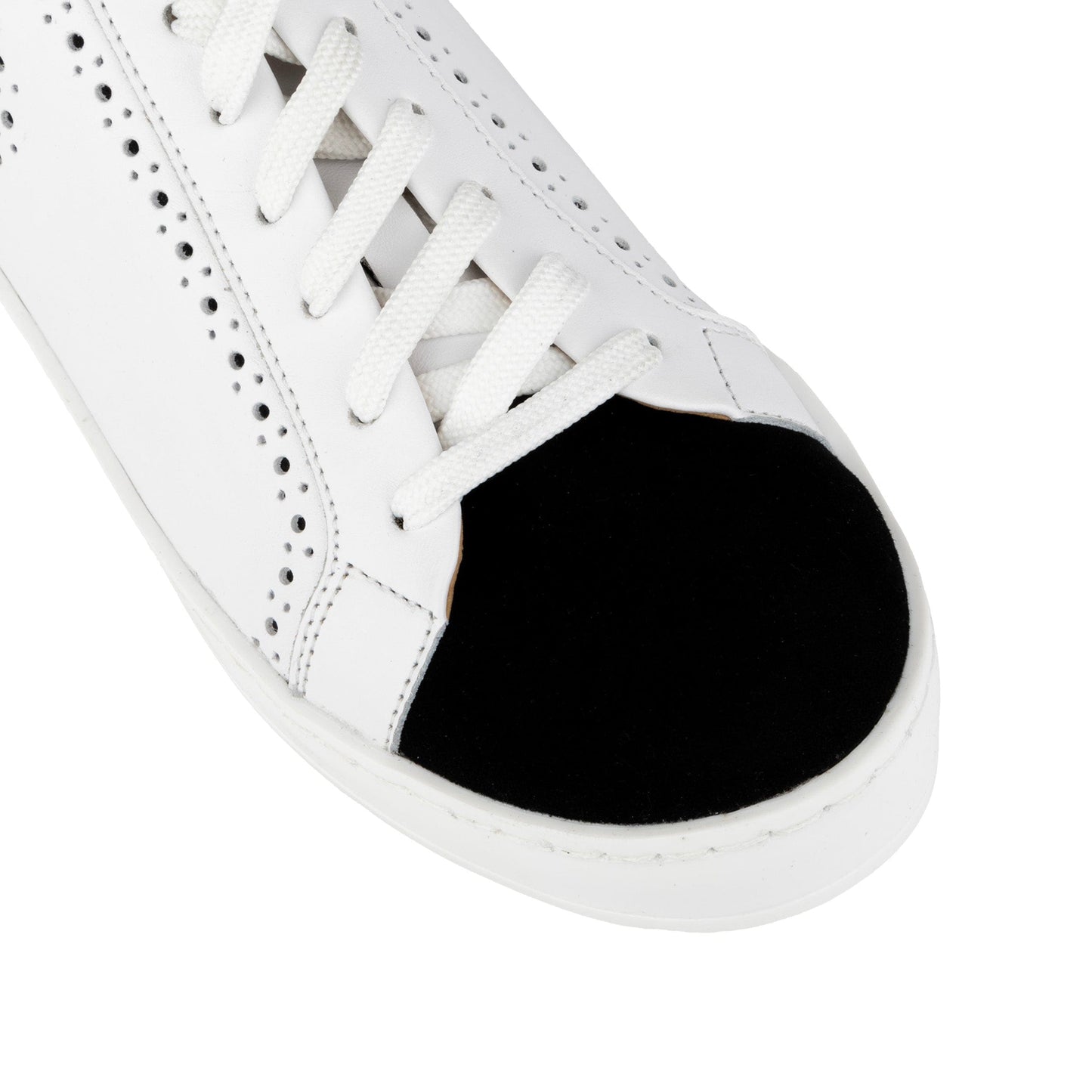 Serena - Black & White Womens Trainers Embassy London 