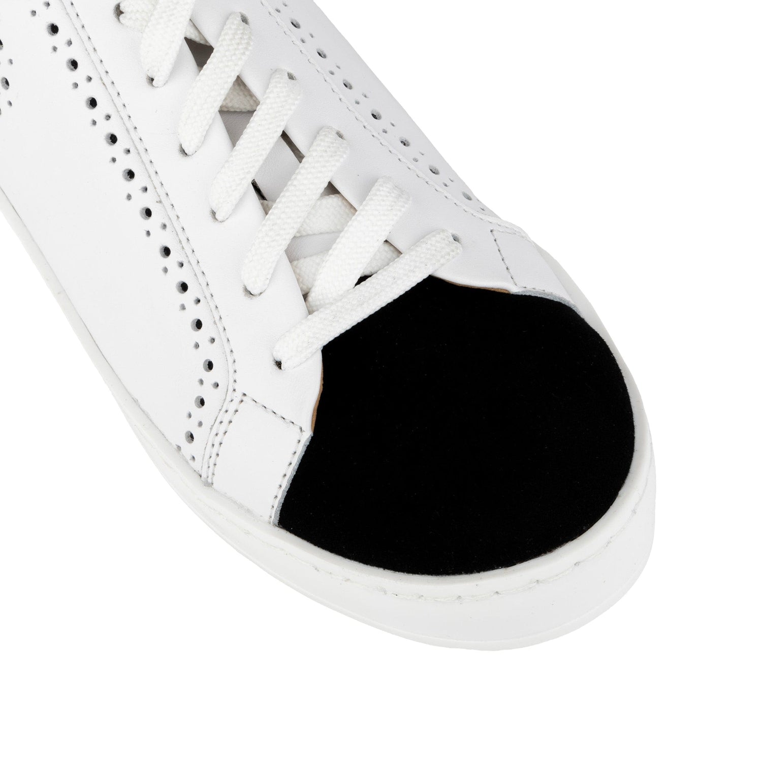 Serena - Black & White Womens Trainers Embassy London 