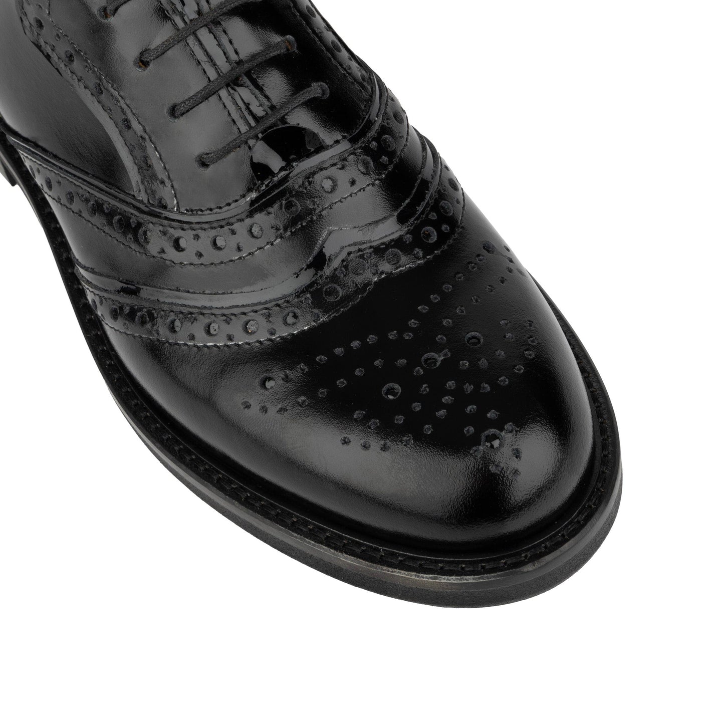 Brick Lane - Black & Black Womens Shoes Embassy London 