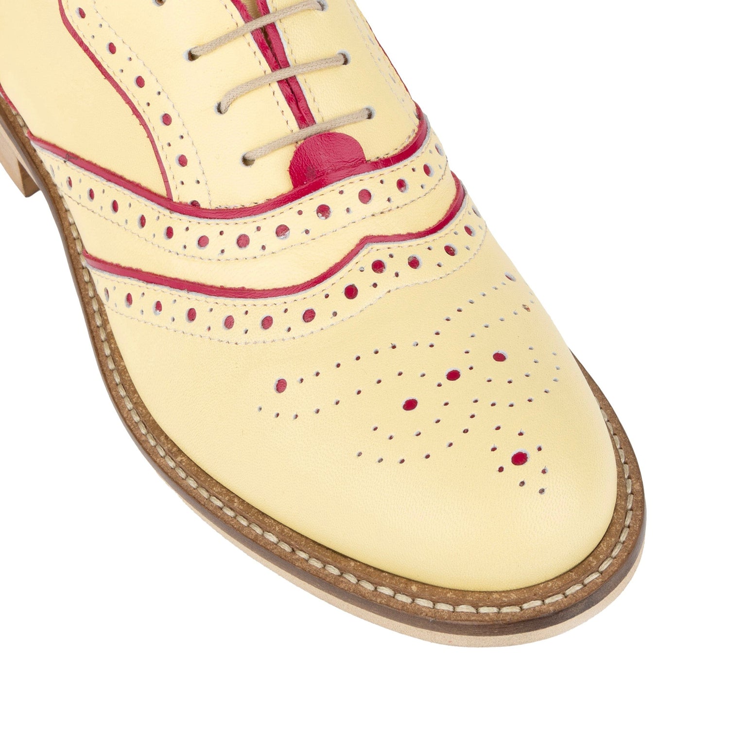 Brick Lane - Pastel Yellow Womens Shoes Embassy London 