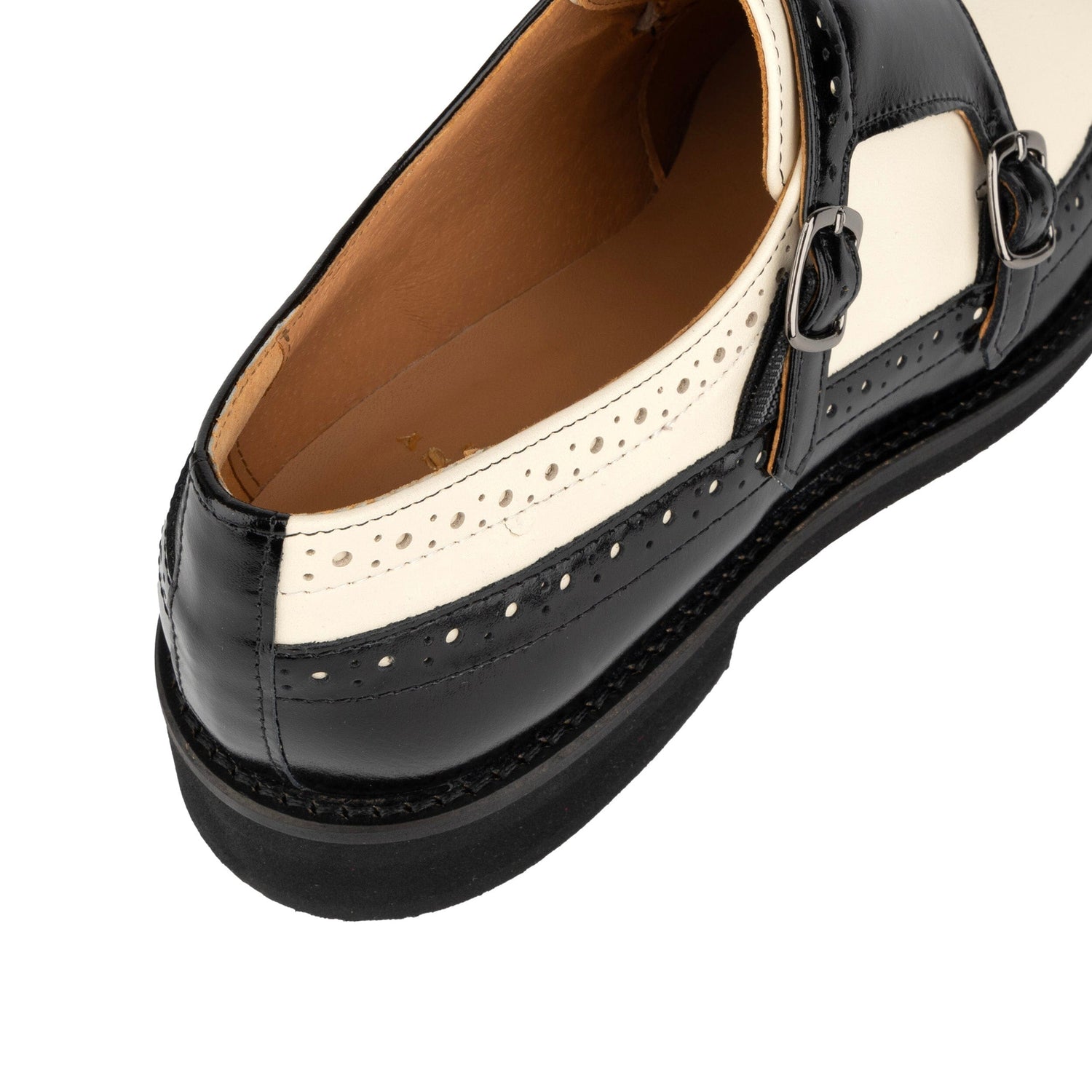 Windsor - Black & Cream Womens Shoes Embassy London 