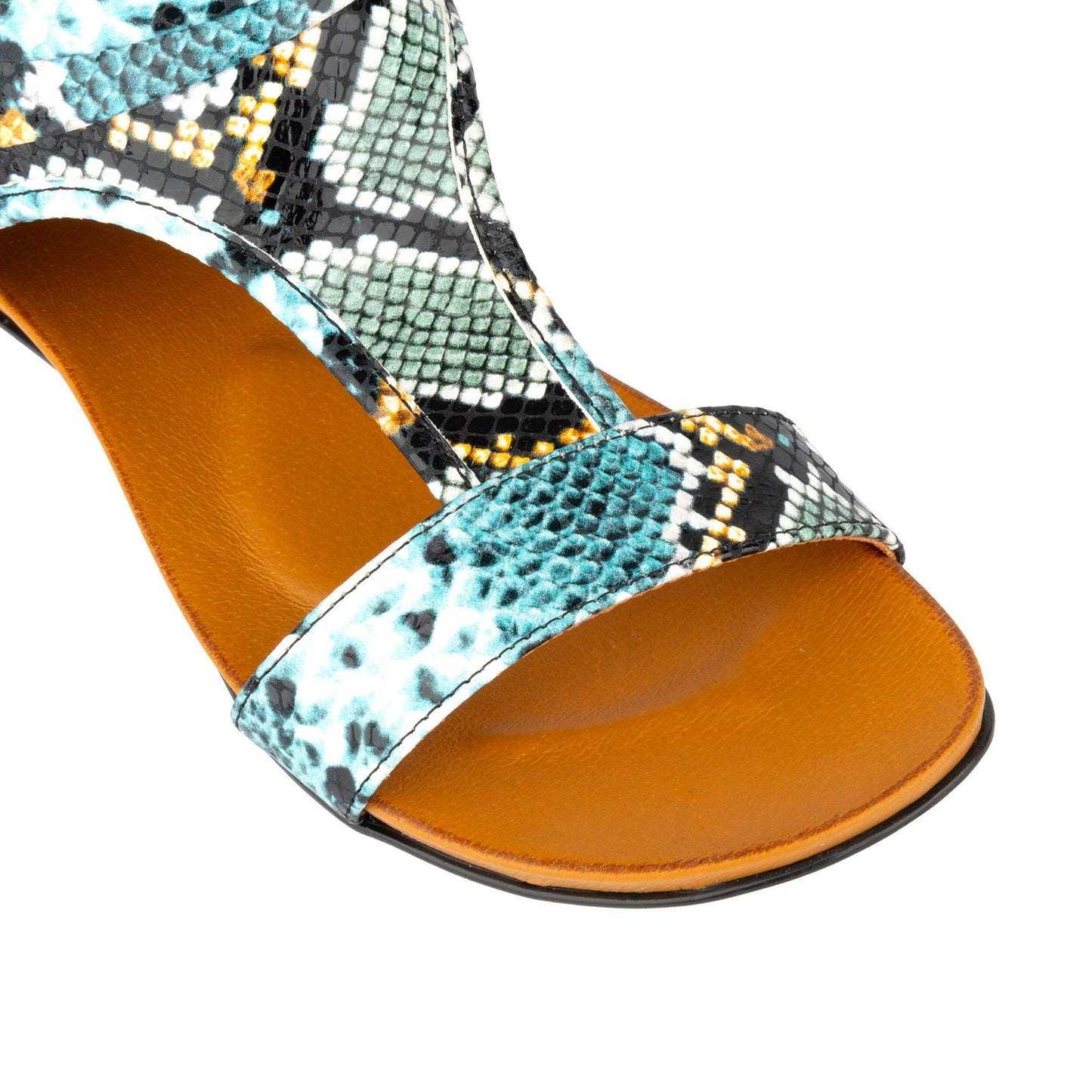 Downtown - Blue Snake Womens Sandals Embassy London 
