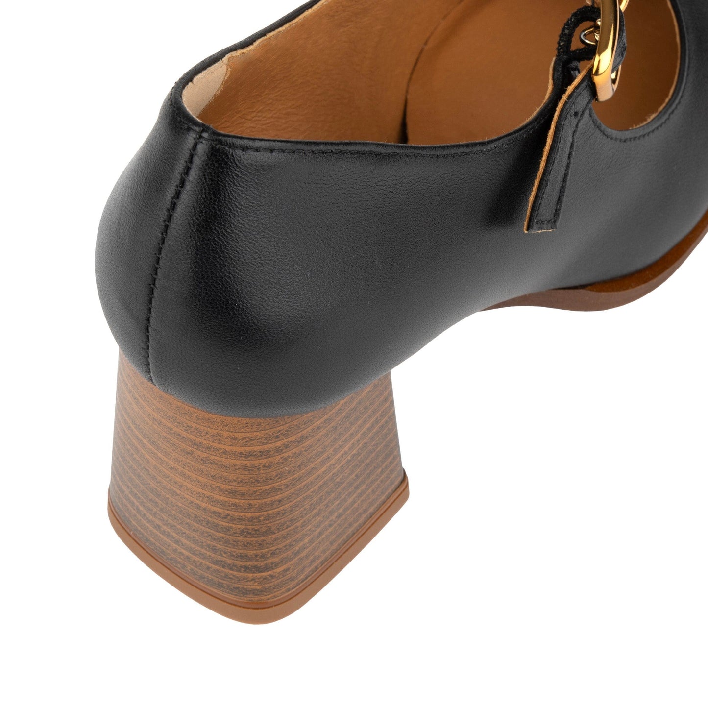Hyde - Black - Women's Leather Mary Jane Pump Womens Heels Embassy London 