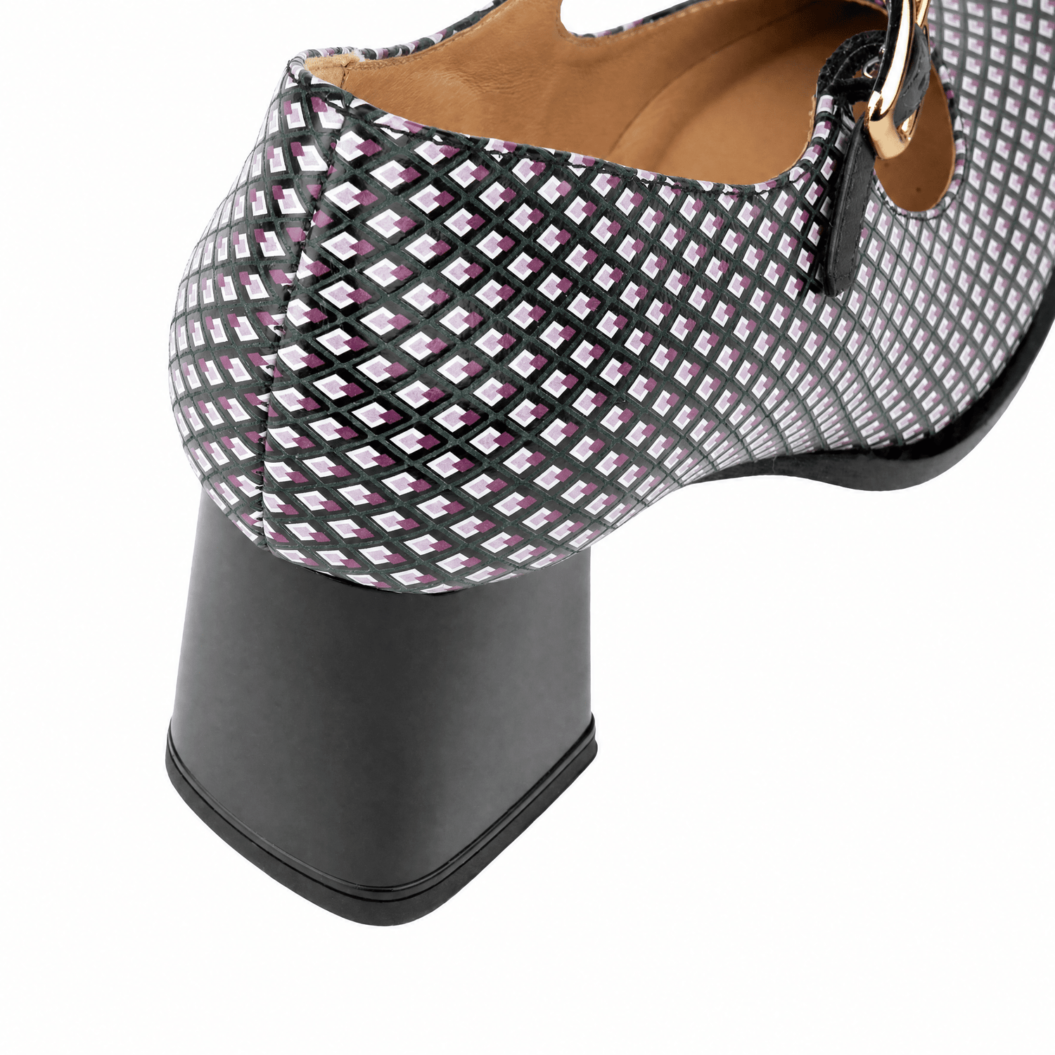 Hyde - Pink & Violet & Green Diamonds Womens Heels Embassy London 