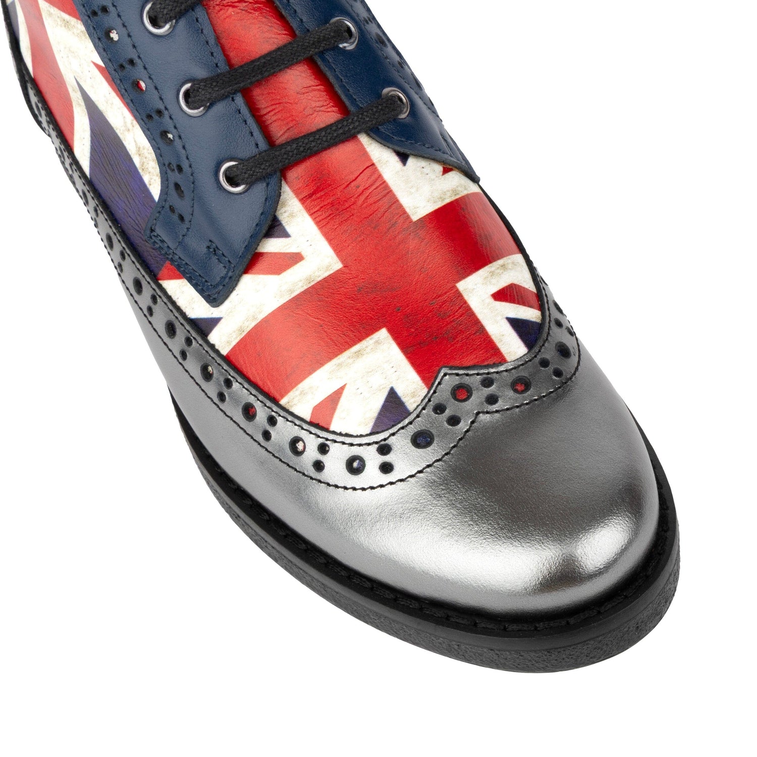 Hatter - Jubilee Chrome Ankle Boots Embassy London 