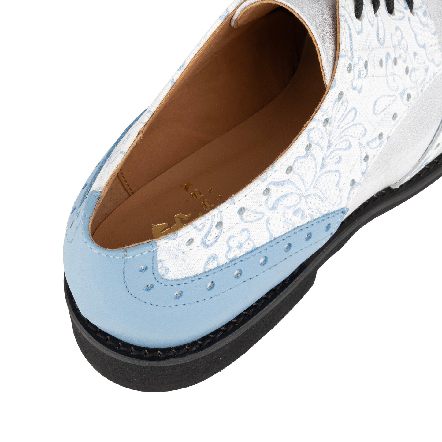 Eton - White Flowers Womens Shoes Embassy London 
