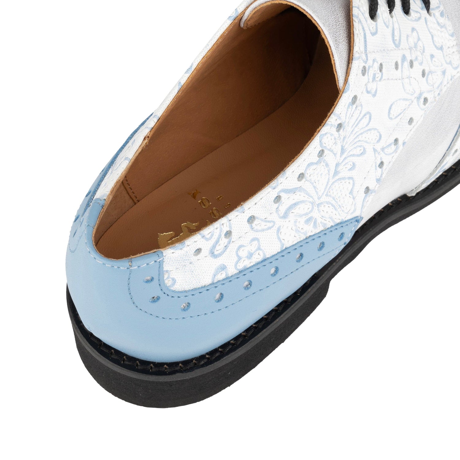 Eton - White Flowers Womens Shoes Embassy London 