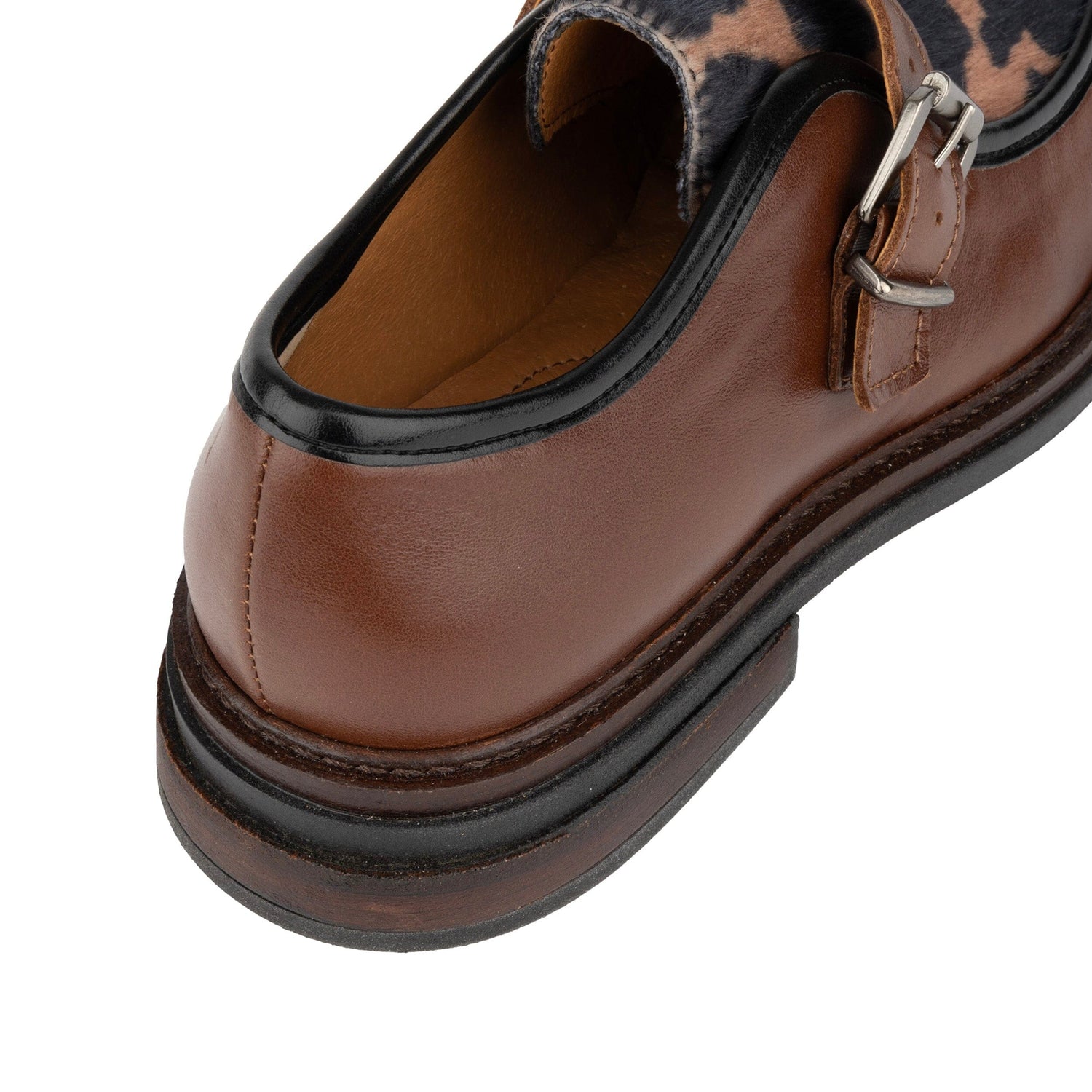 Strapp - Brown & Cow Womens Loafers Embassy London 