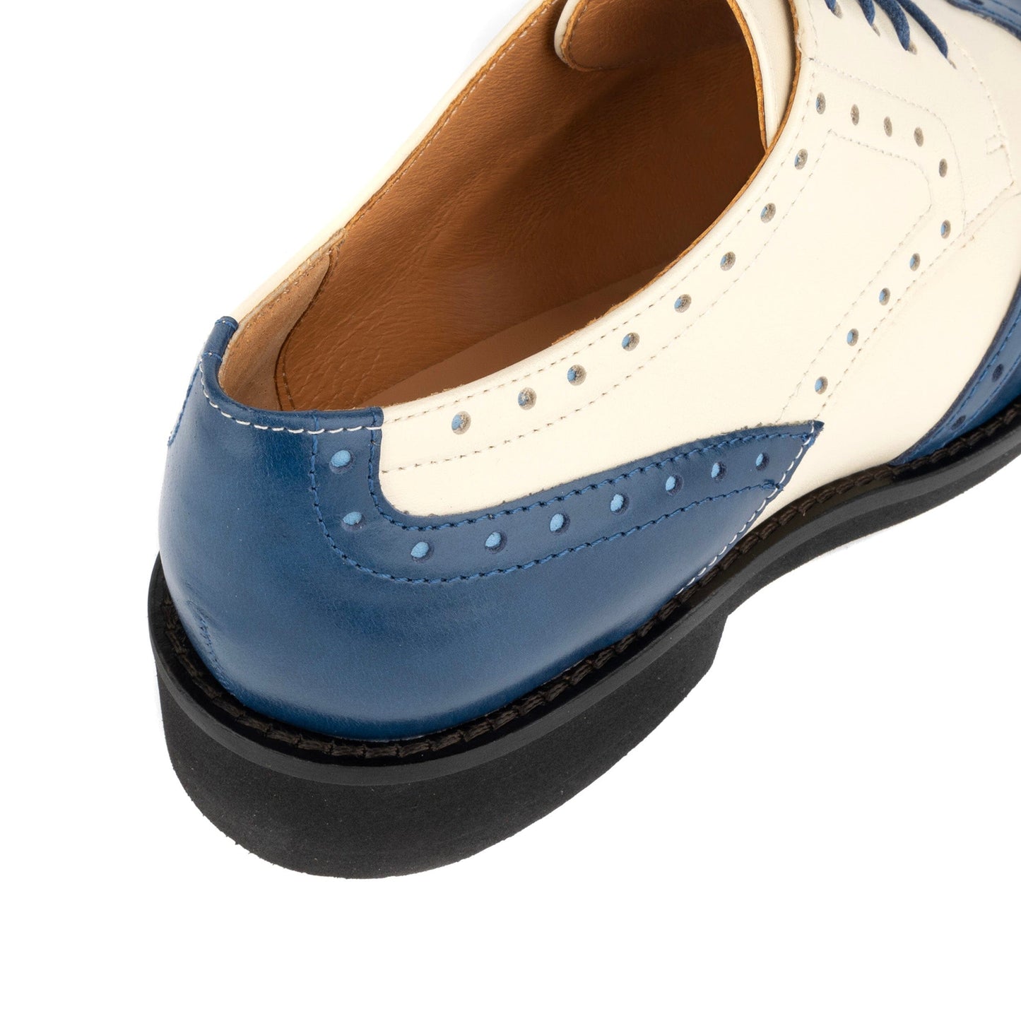 Eton - Blue & Cream Womens Shoes Embassy London 