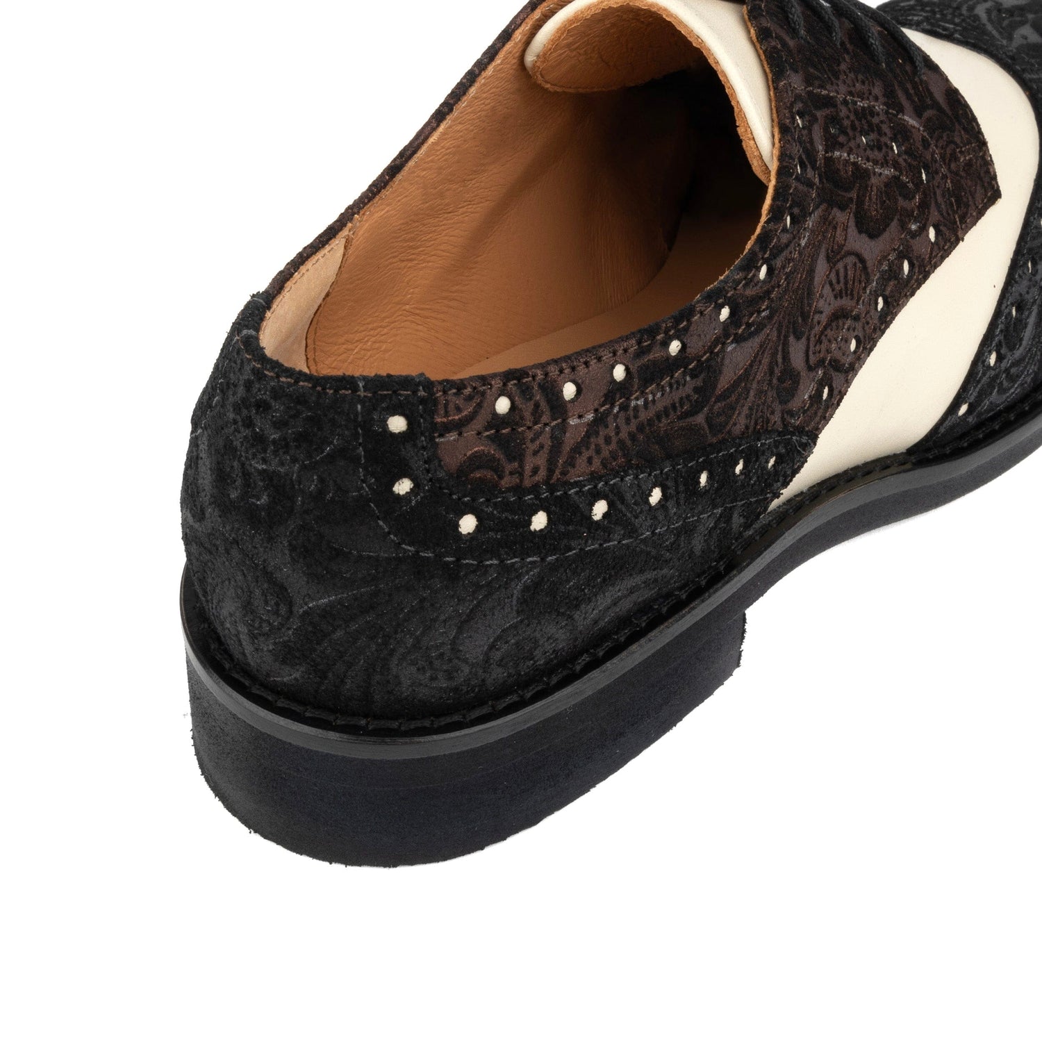 Womens Oxford Shoes Red Cream Black Embassy London Eton UK 8 / EU 41 / US 10 Womens Oxford Shoes Red Cream Black Embassy London Eton UK 8 / EU 41 / US 10