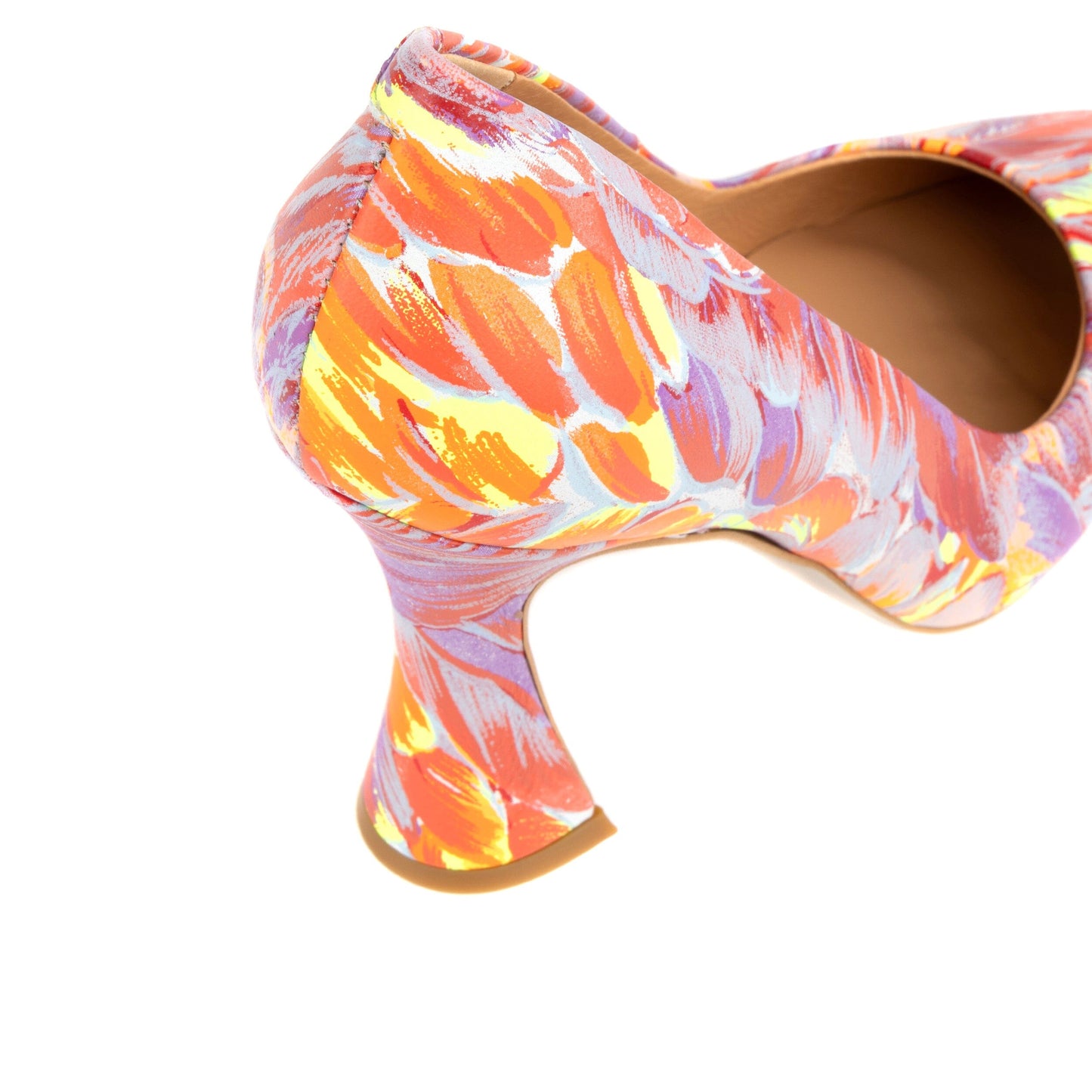 Emily Hollywood - Bright Flamingo Womens Heels Embassy London 