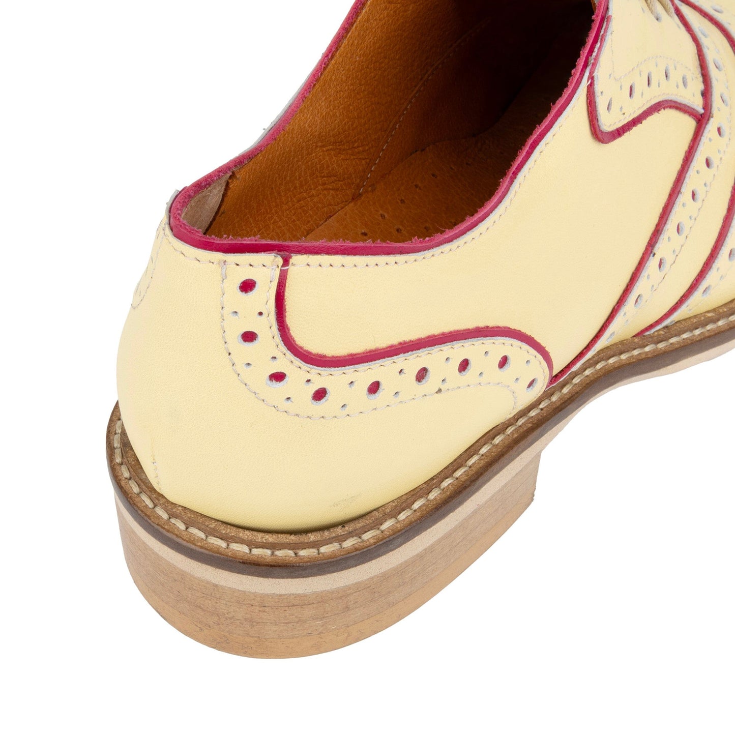 Brick Lane - Pastel Yellow Womens Shoes Embassy London 