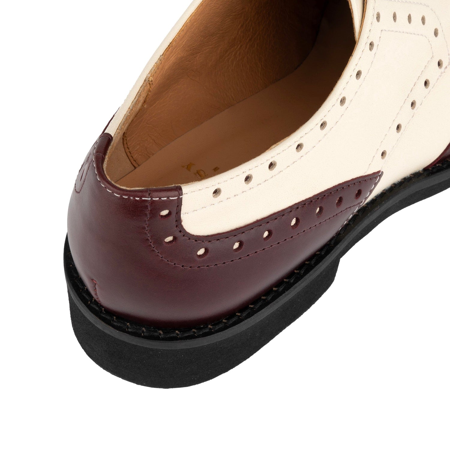 Eton - Burgundy & Cream Womens Shoes Embassy London 