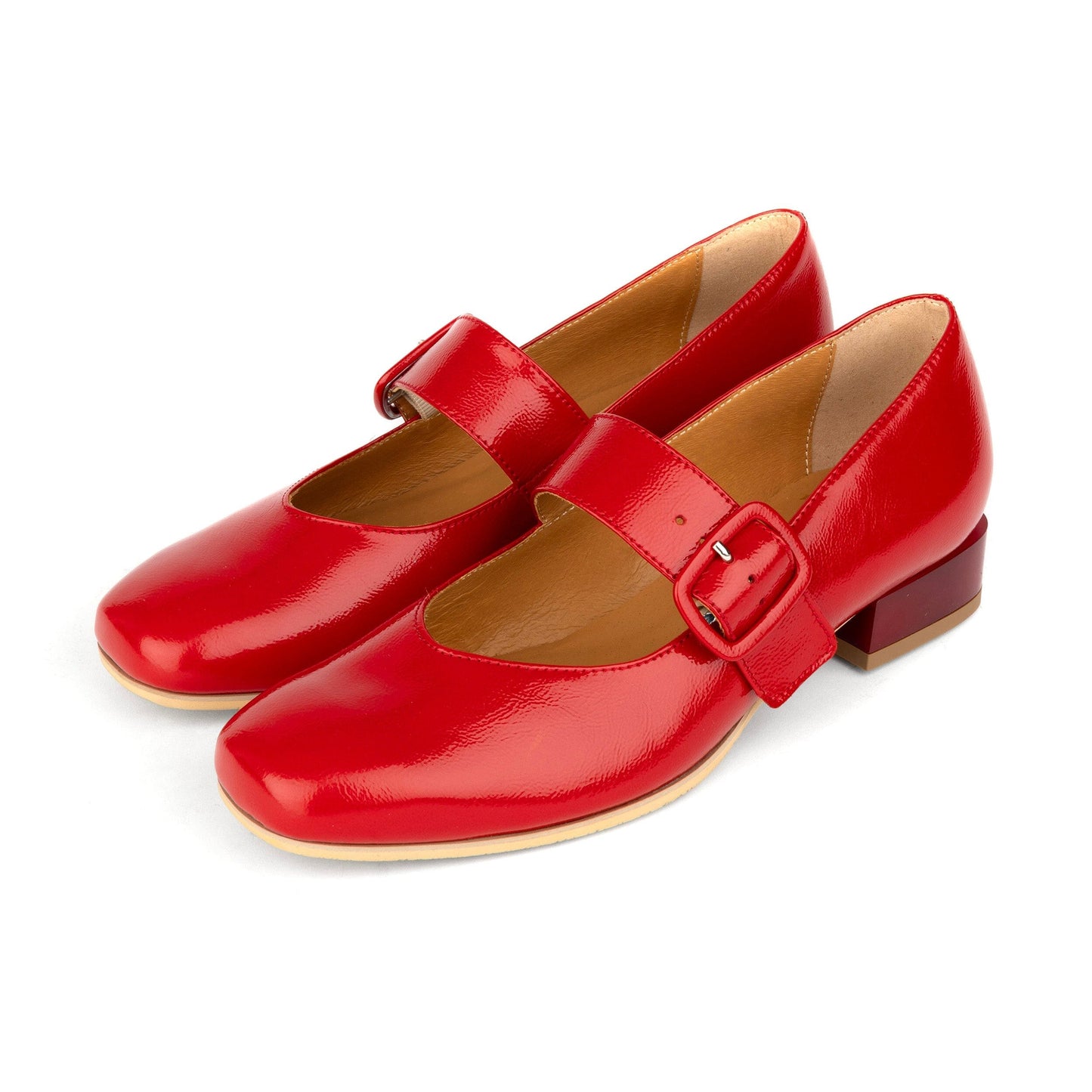 Bliss - Red Womens Loafers Embassy London 
