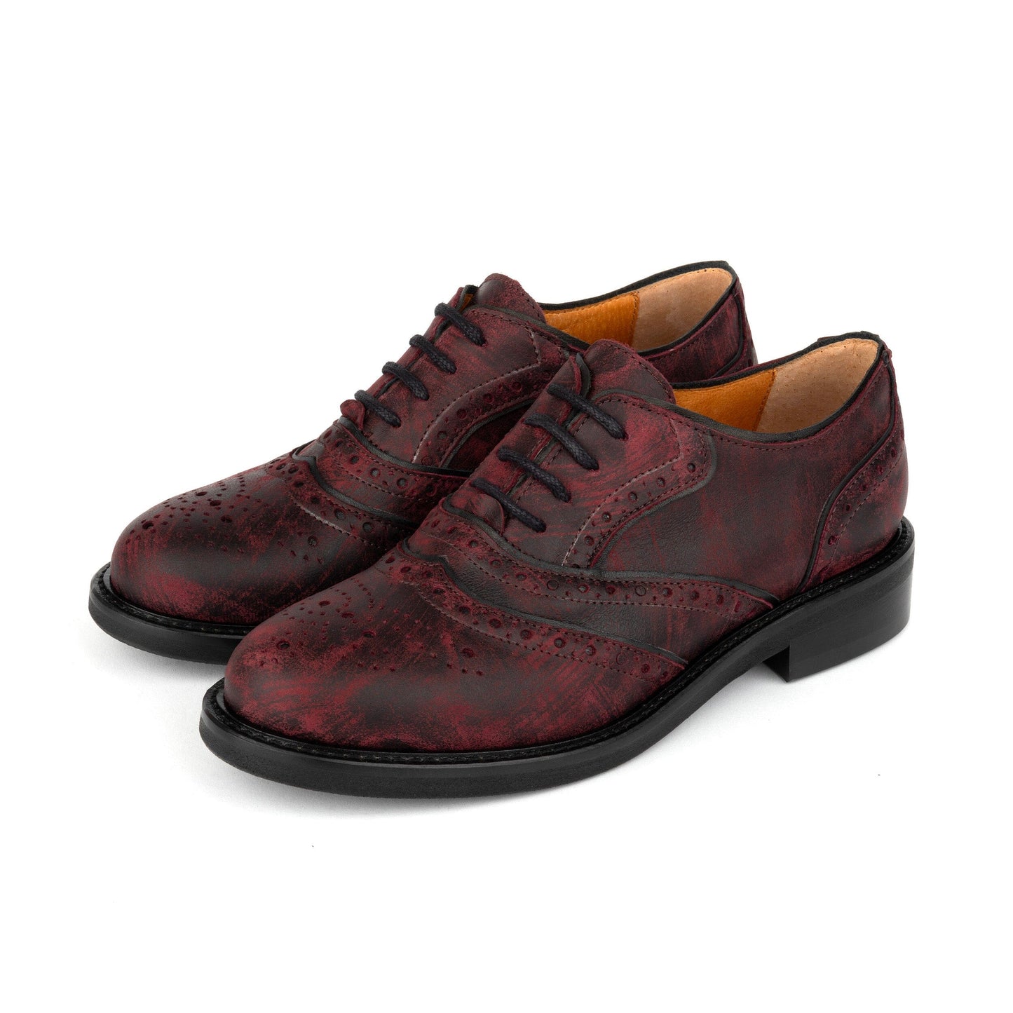 Brick Lane - Burgundy Womens Shoes Embassy London 