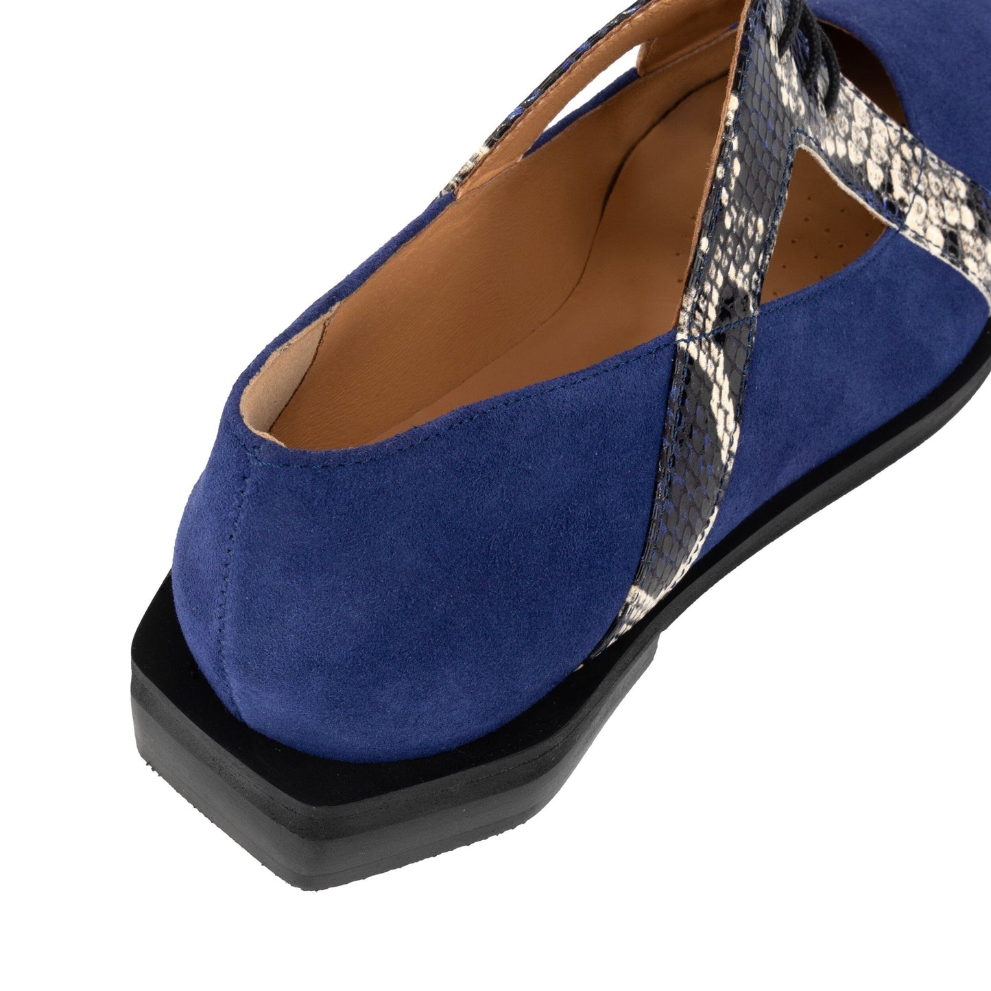 Harlowe - Blue Snake Womens Shoes Embassy London 