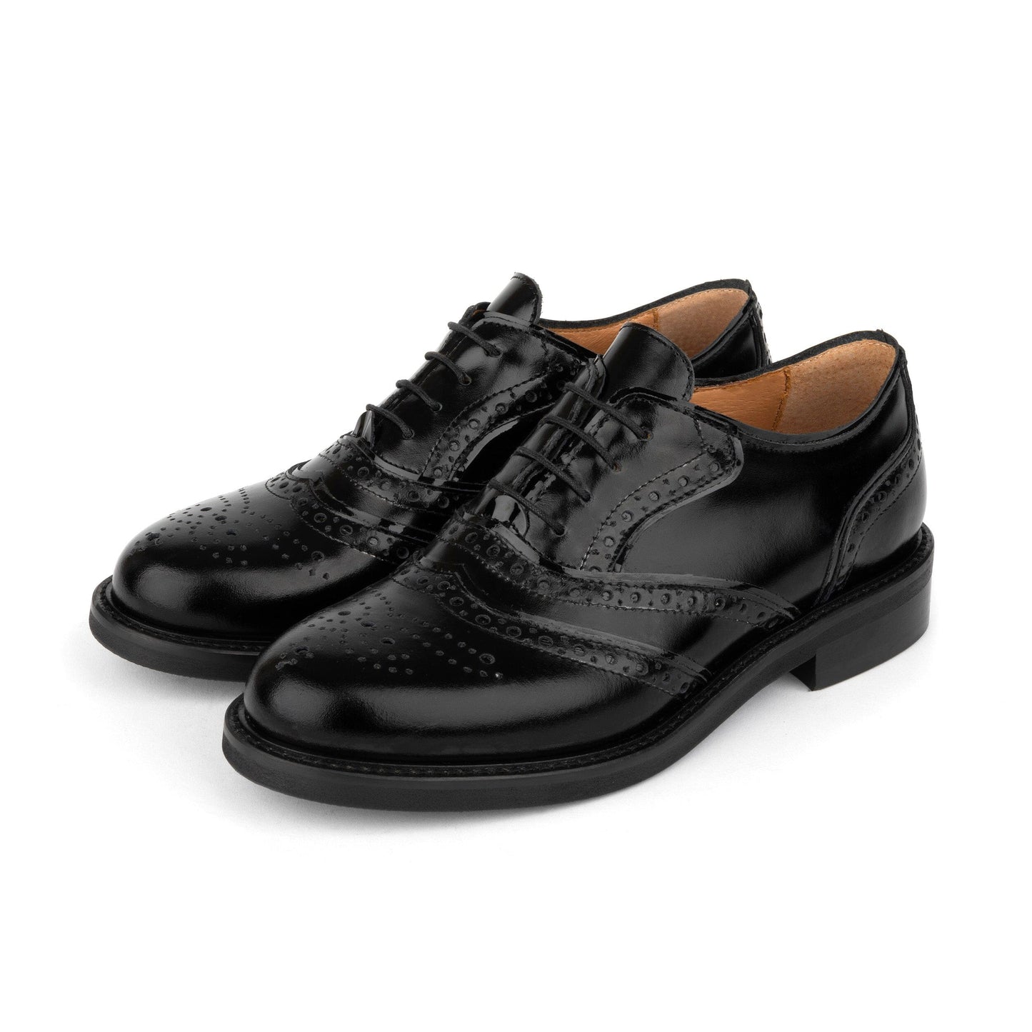 Brick Lane - Black & Black Womens Shoes Embassy London 