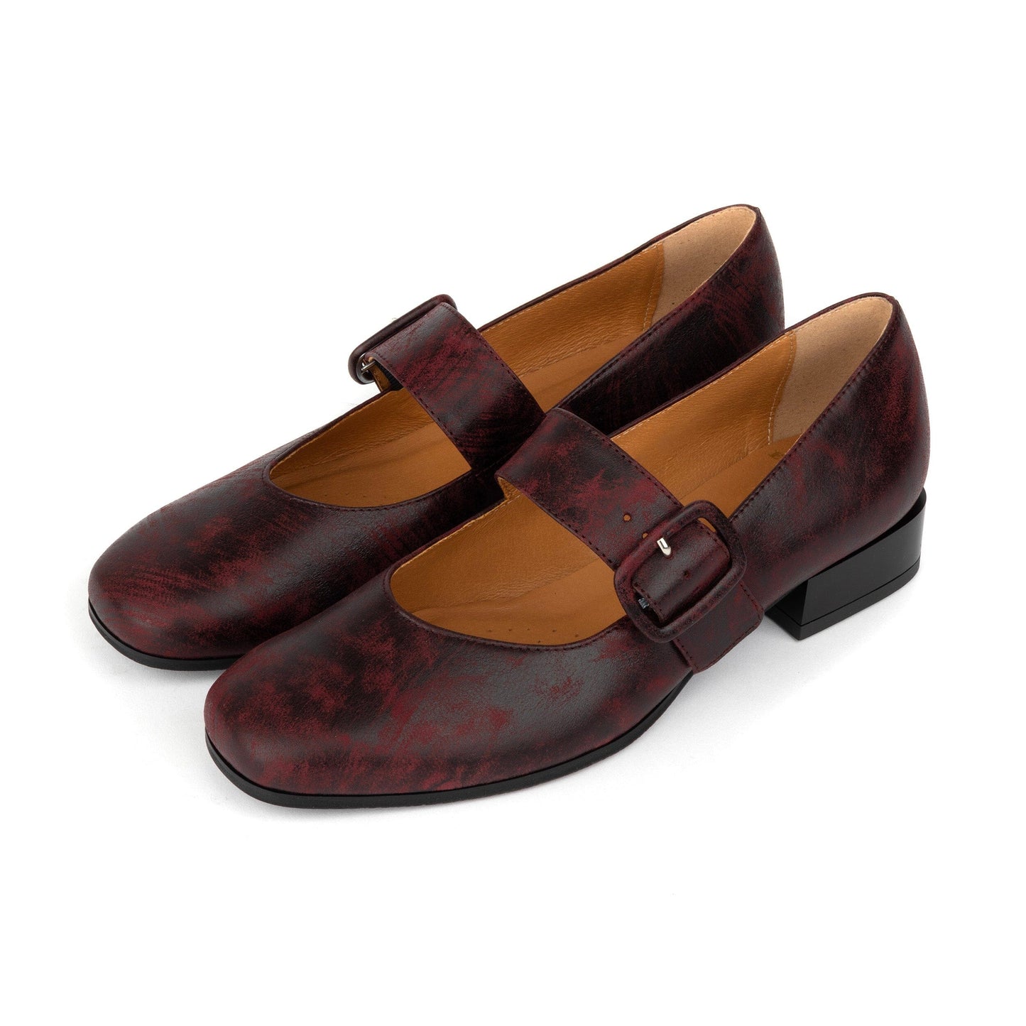 Bliss - Burgundy Womens Loafers Embassy London 