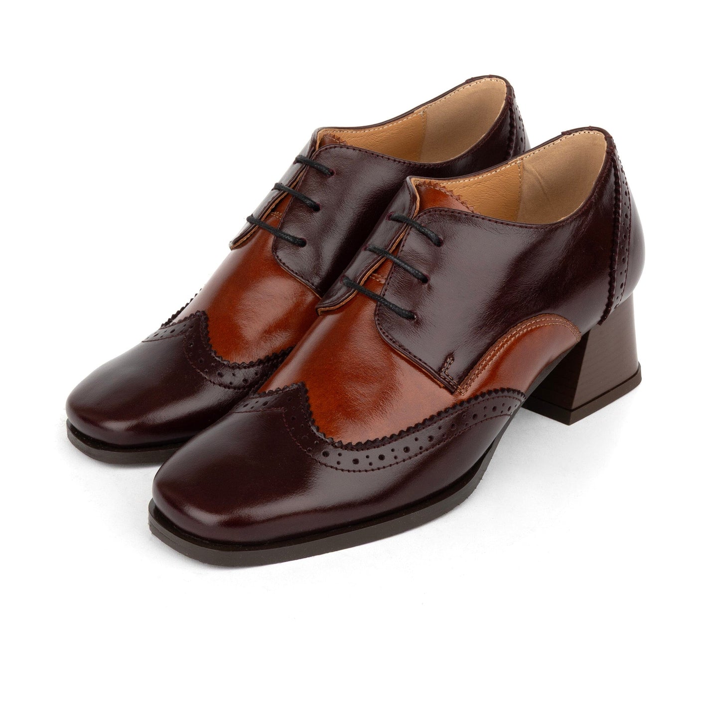 Ziggy - Brown Mix Womens Heels Embassy London 