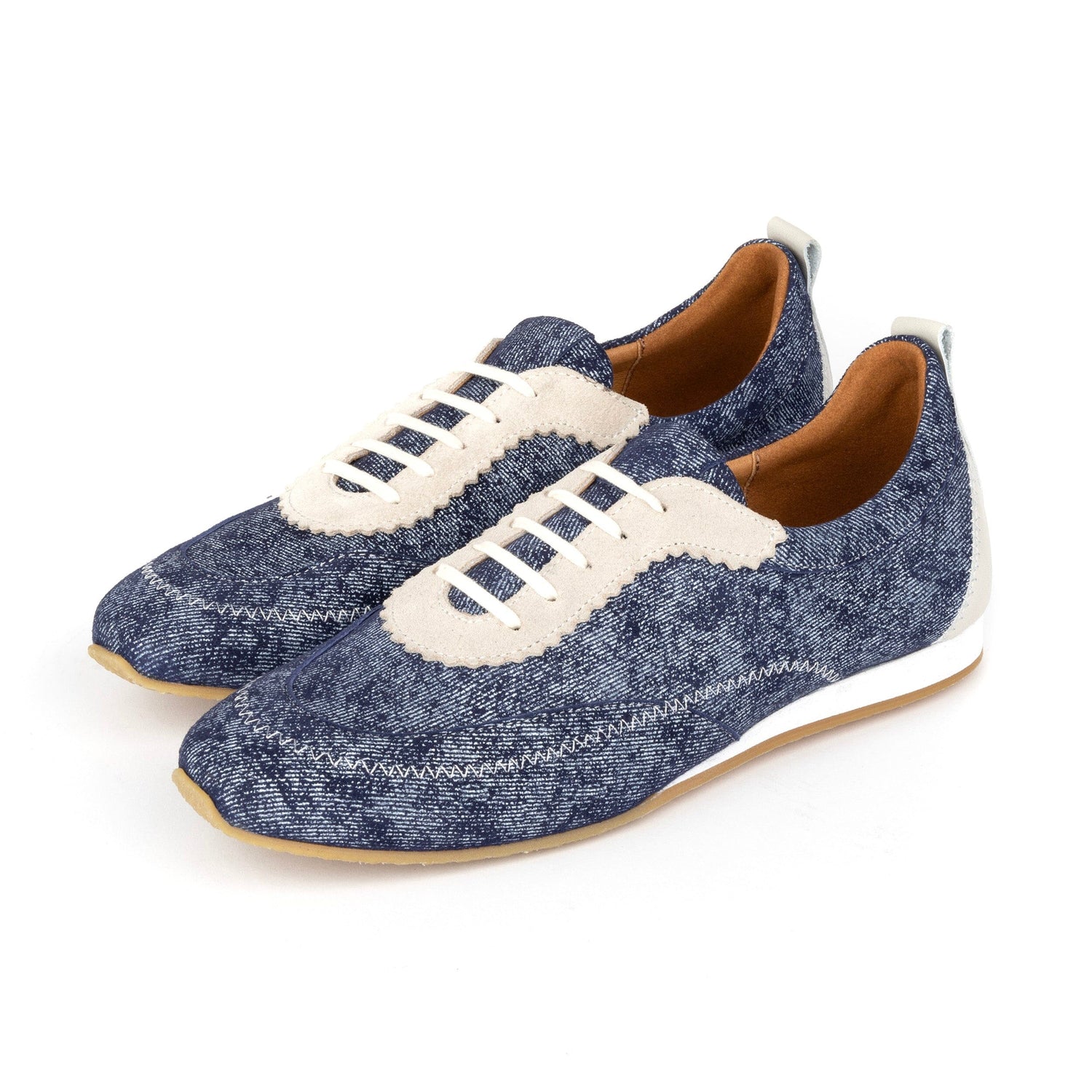 Bristol - Denim Mix Womens Trainers Embassy London 