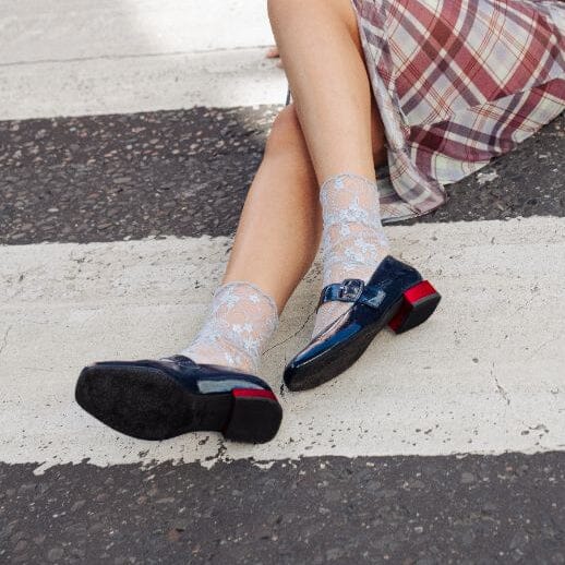 Bliss - Navy Womens Loafers Embassy London 