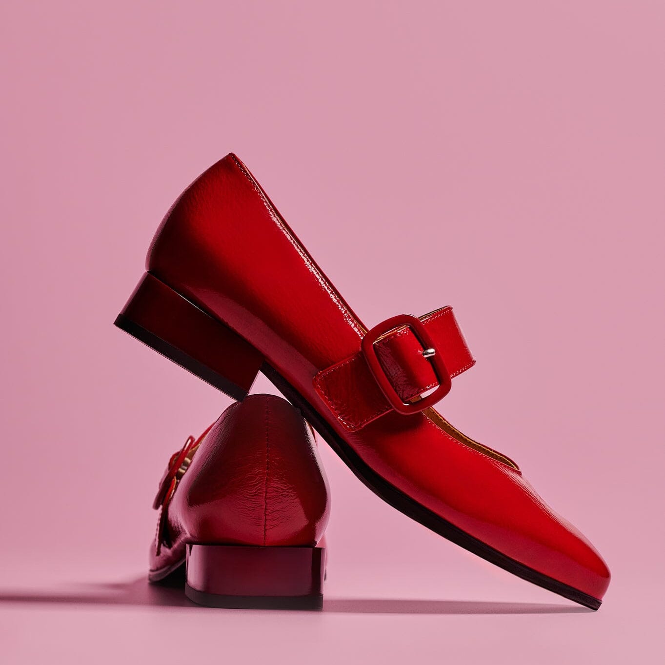 Bliss - Red Womens Loafers Embassy London 