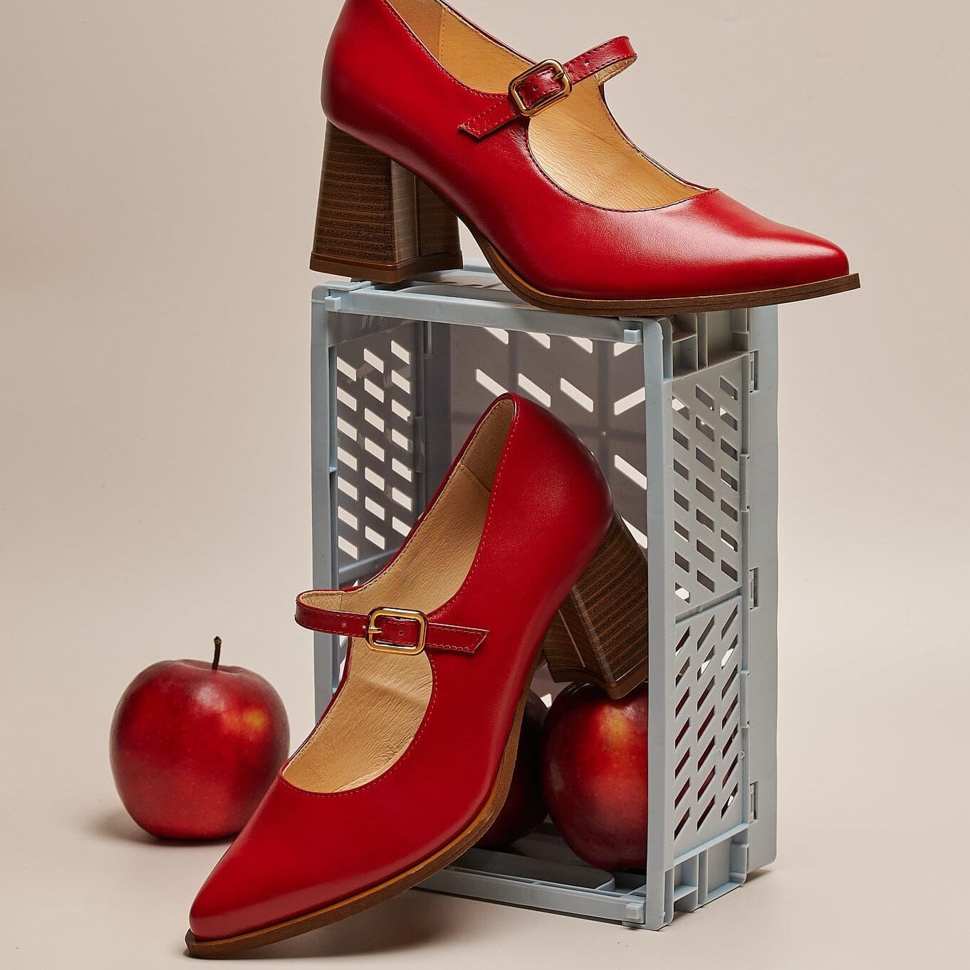 Hyde - Red Womens Heels Embassy London 
