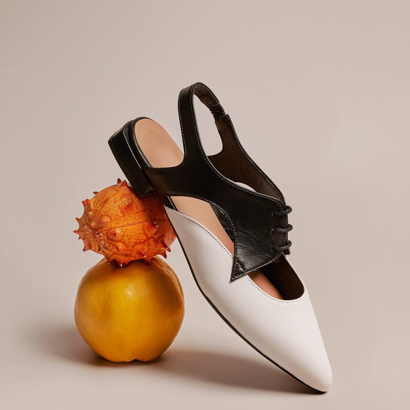 Lim - Black & White Womens Shoes Embassy London 