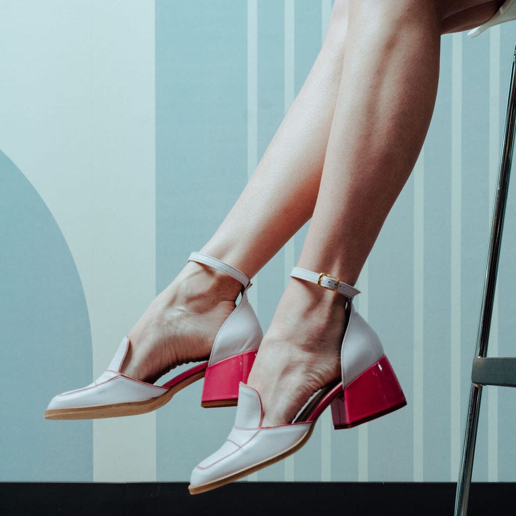 Mayfair - Lavender & Pink Womens Heels Embassy London 