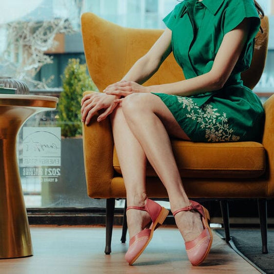 Gigot - Pink & Pink Womens Sandals Embassy London 