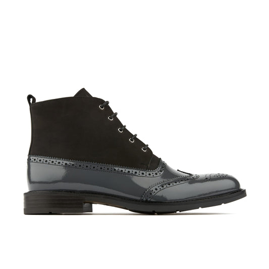 William - Grey & Black Ankle Boots Embassy London 