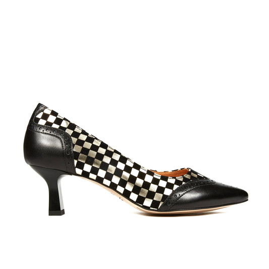 Leather heels T&F Slack Shoemakers London Black size 38 EU in Leather -  7425481