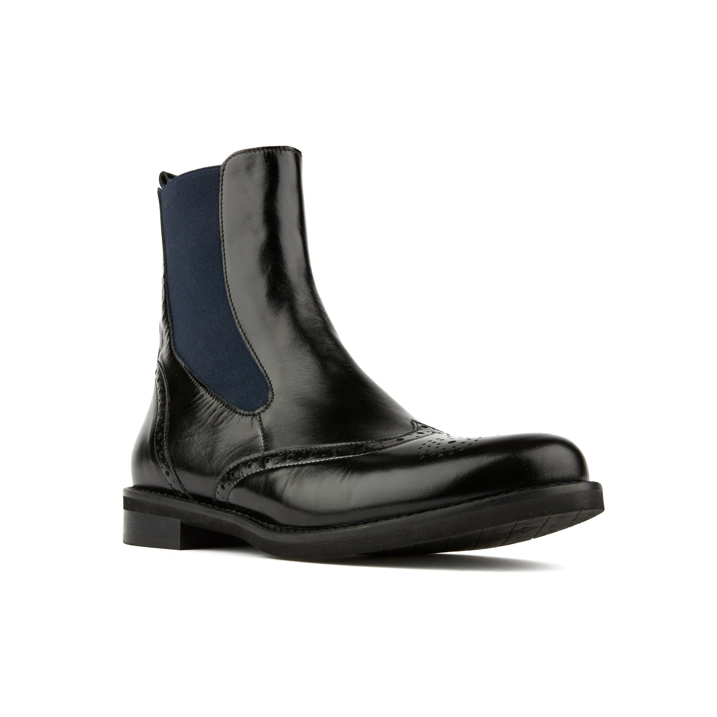 Catherine - Black & Blue Ankle Boots Embassy London 