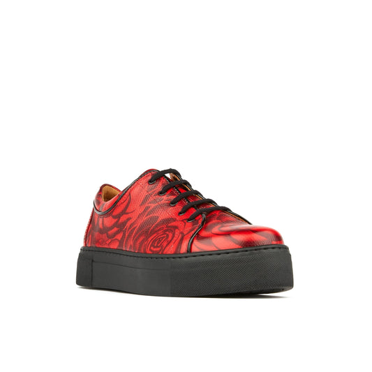 Camila - Red Rose Womens Trainers Embassy London 