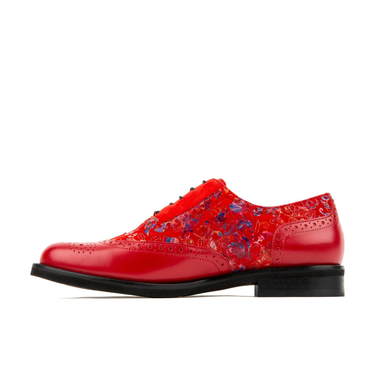 Vivienne - Red Flower Shoes Embassy London 