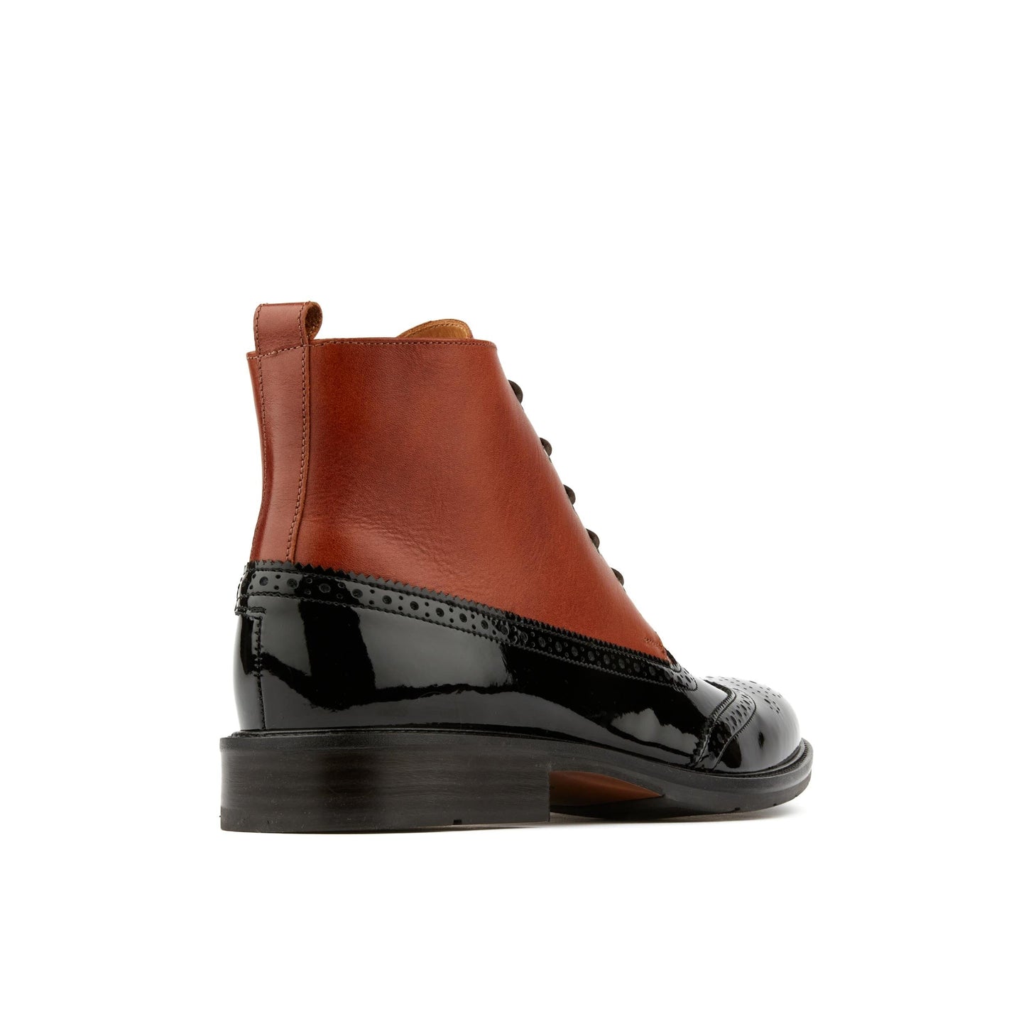 William - Black & Tan Ankle Boots Embassy London 