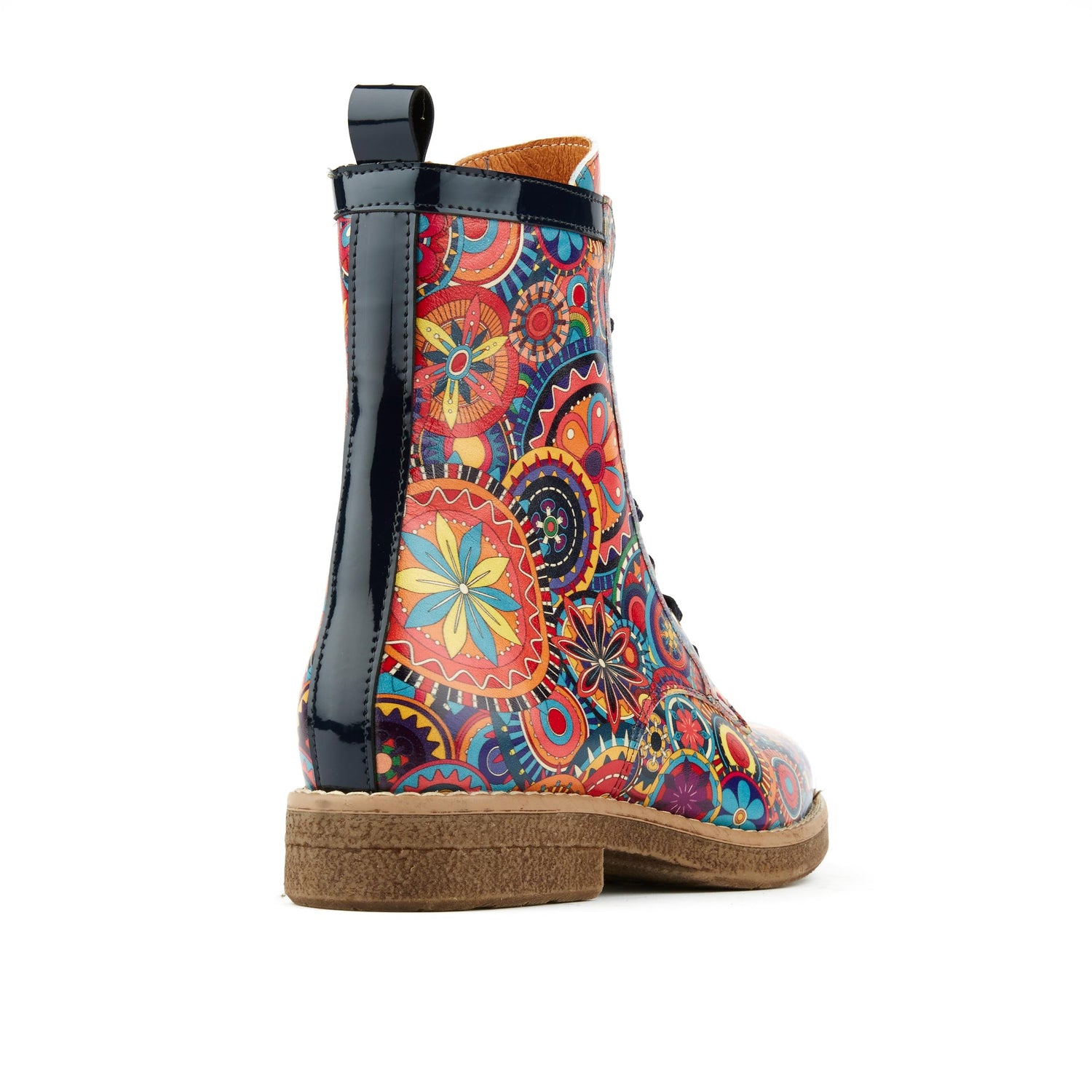 Traveller - New Signature Print Ankle Boots Embassy London 