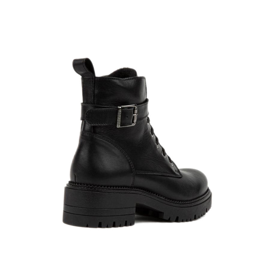 Hayley - Black Ankle Boots Embassy London 