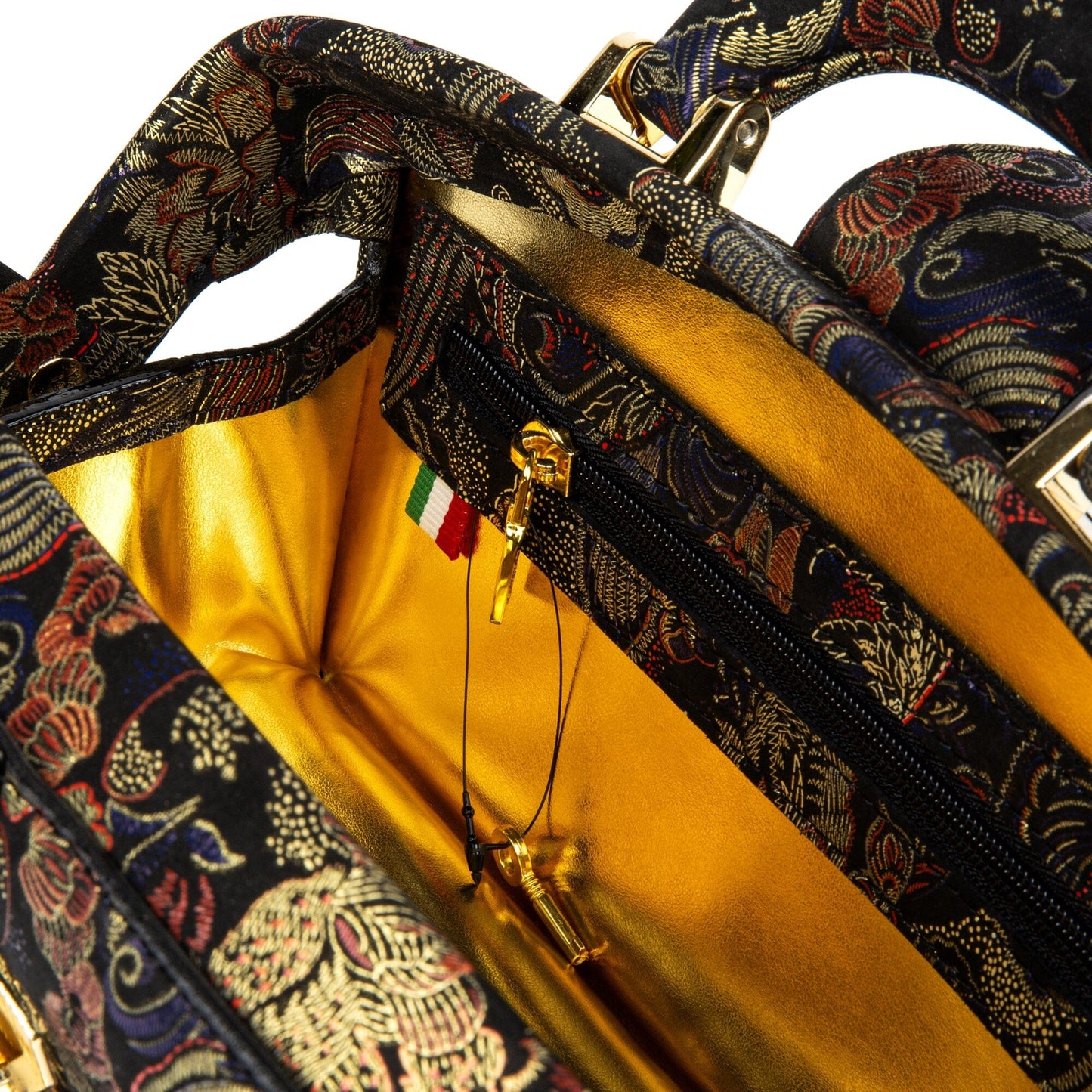 Gazelle - Black Multi Handbags Embassy London 