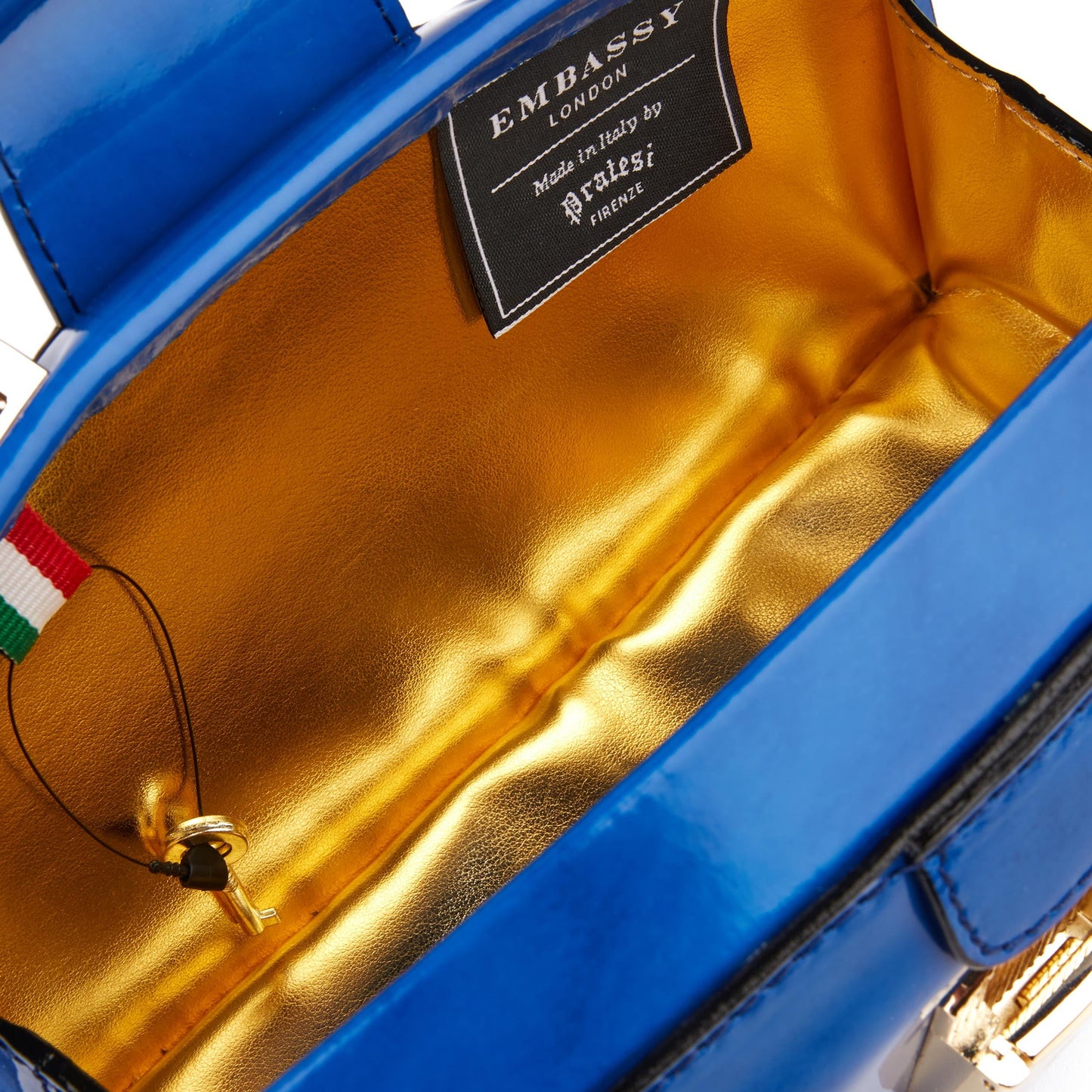 Gazelle Mini - Blue Handbags Embassy London 