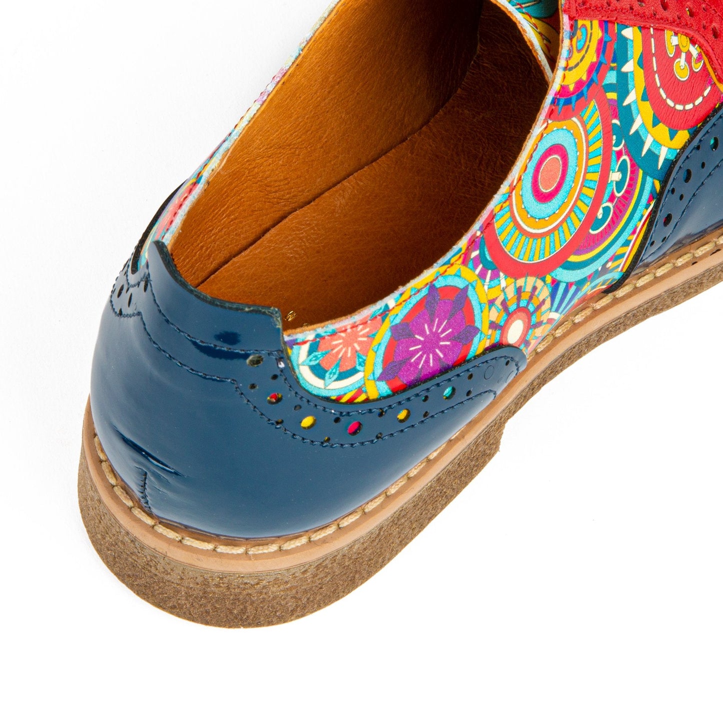 The Artist - Navy Multi Shoes Embassy London 