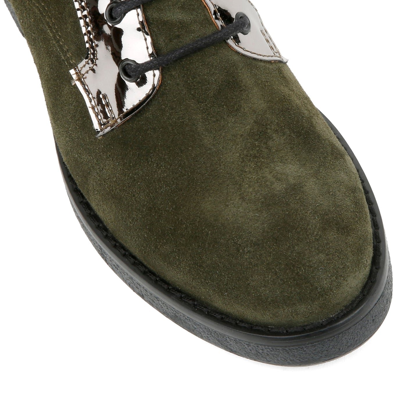Traveller - Olive Ankle Boots Embassy London 