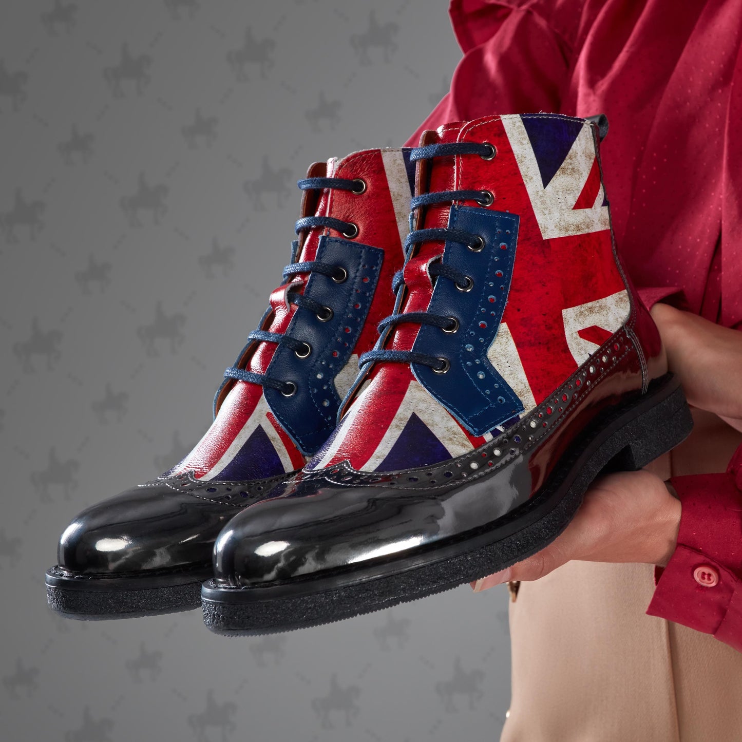 Hatter - Jubilee Chrome Ankle Boots Embassy London 